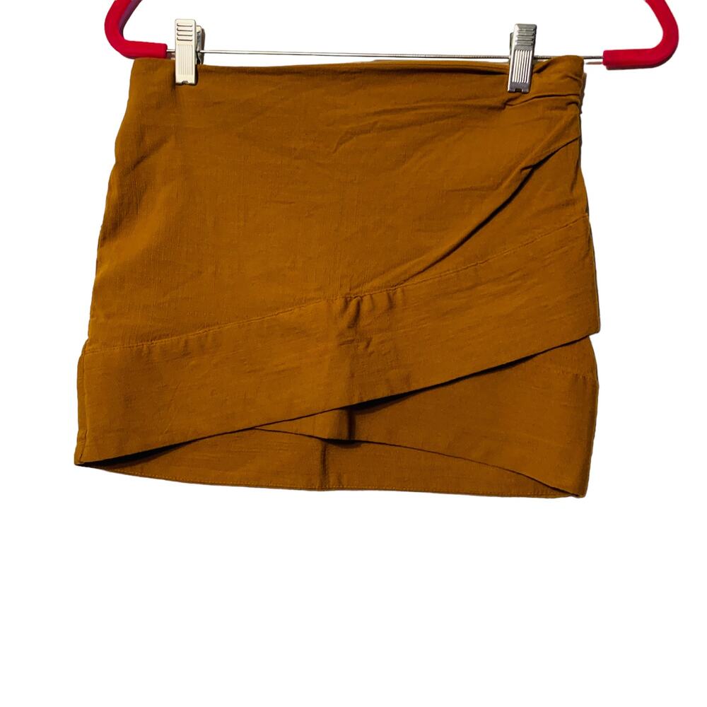 FREE PEOPLE Micro Tiered Layered Mini Skirt 0